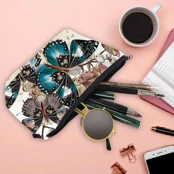 Butterfly Make Up Bag - Picture 6 of 6